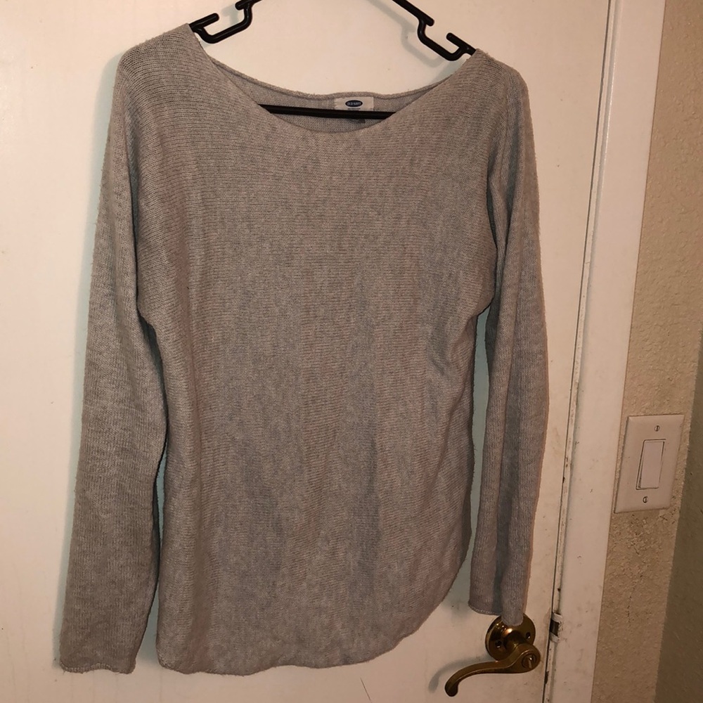 old navy gray long sleeve